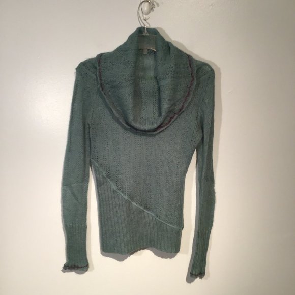 Industry Cowl Neck Knit Sweater Size M - Picture 7 of 11